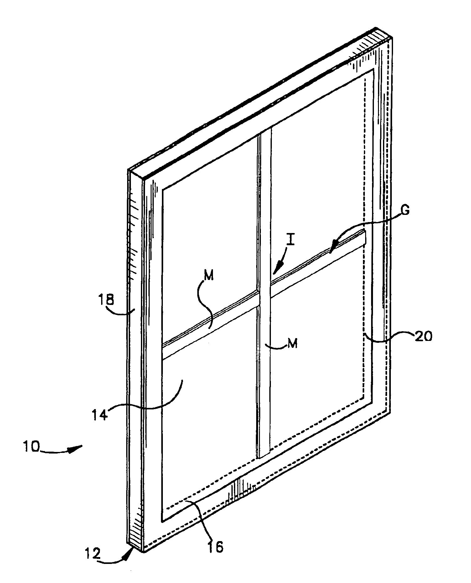 Laminated muntin bar method