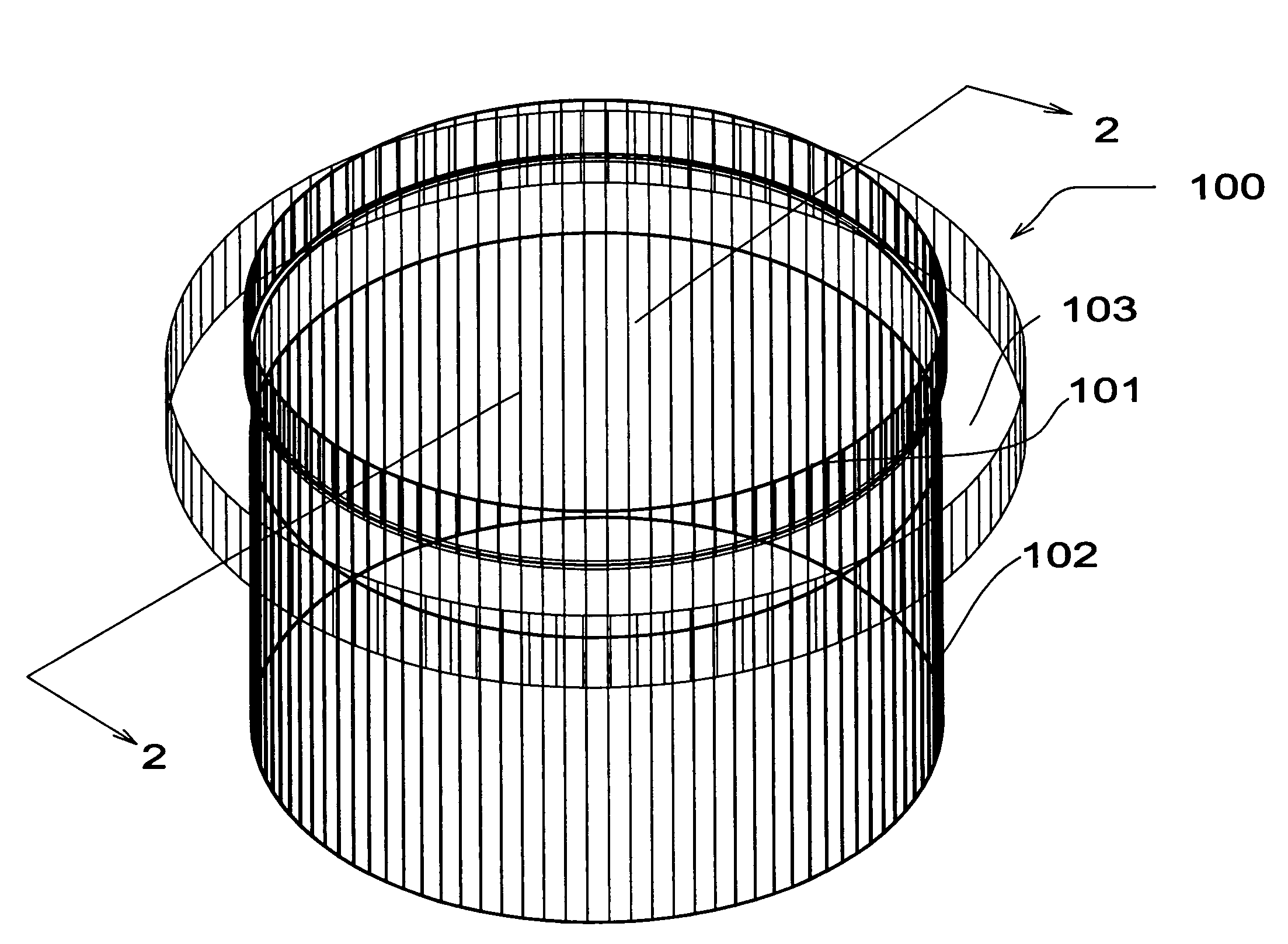 Modular vertical floating pipe