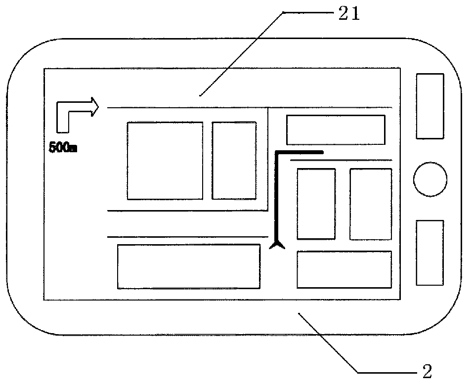 Personal mobile information terminal function multiplexing method by vehicle-mounted navigator