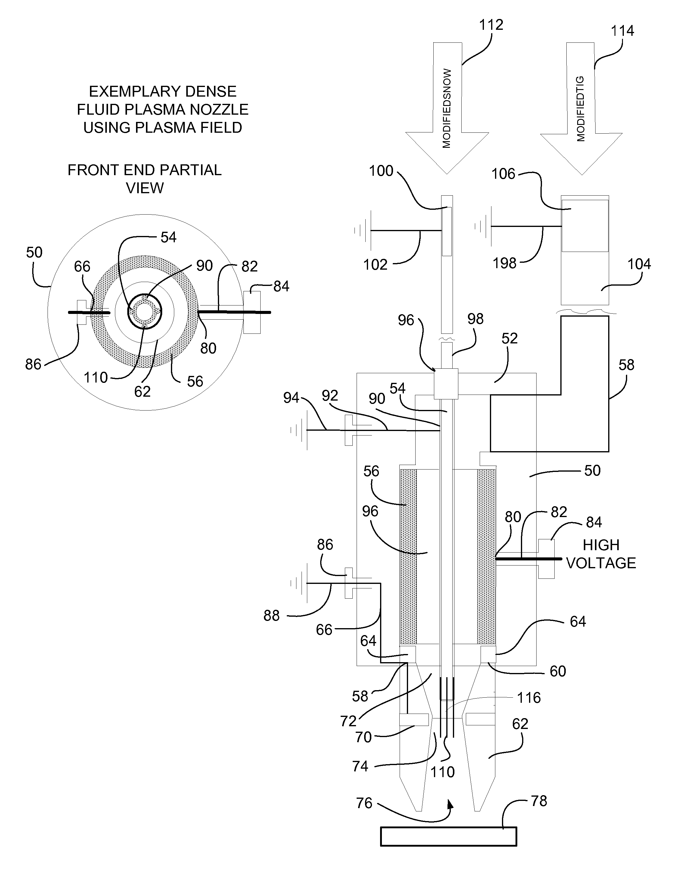 Dense fluid delivery apparatus