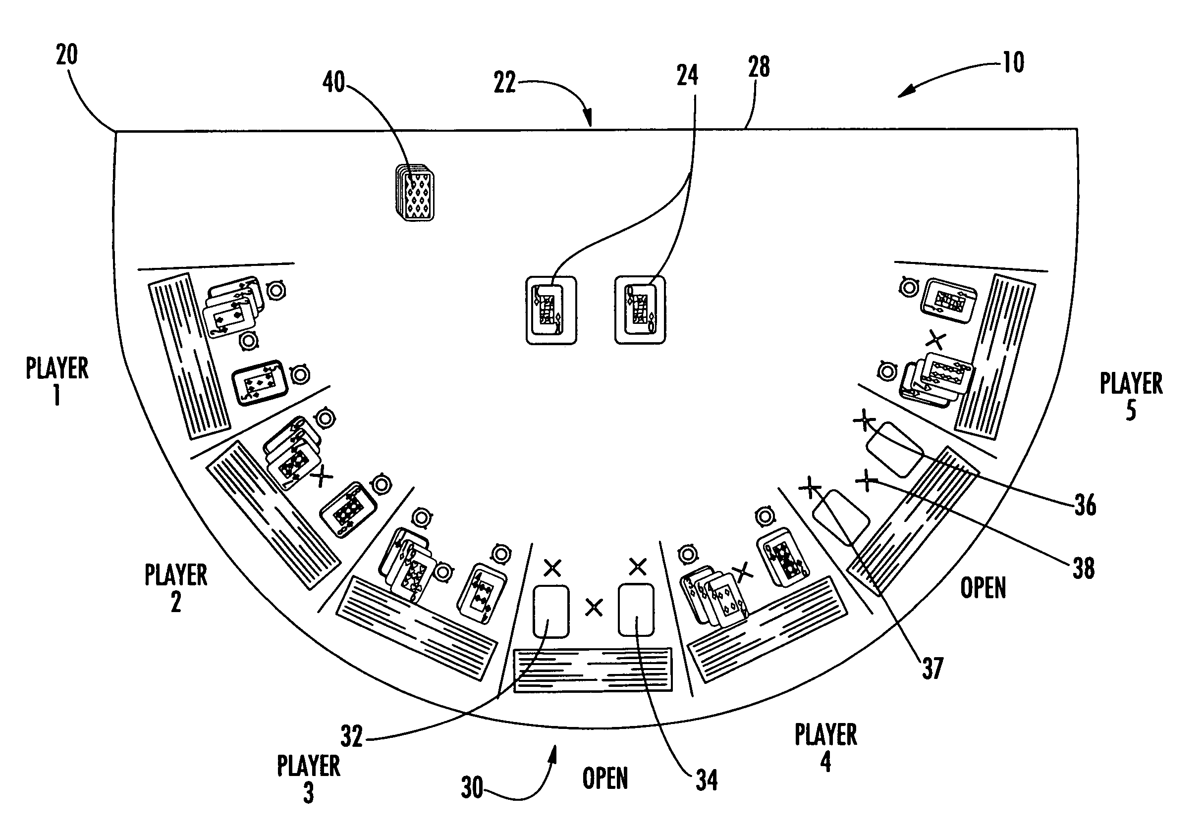 Poker style card game and method of play