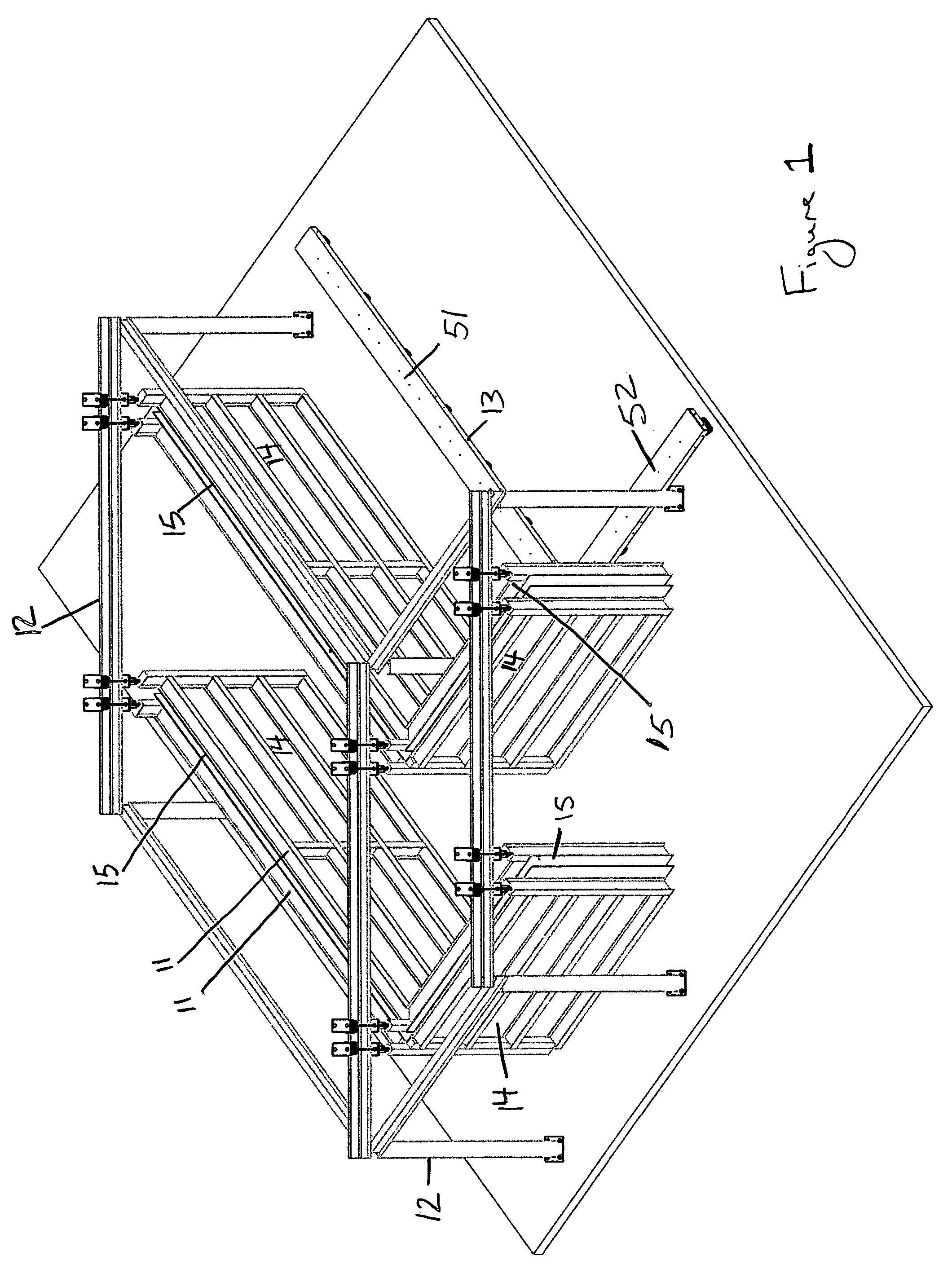 Fast concrete house system for construction of houses and commercial structures