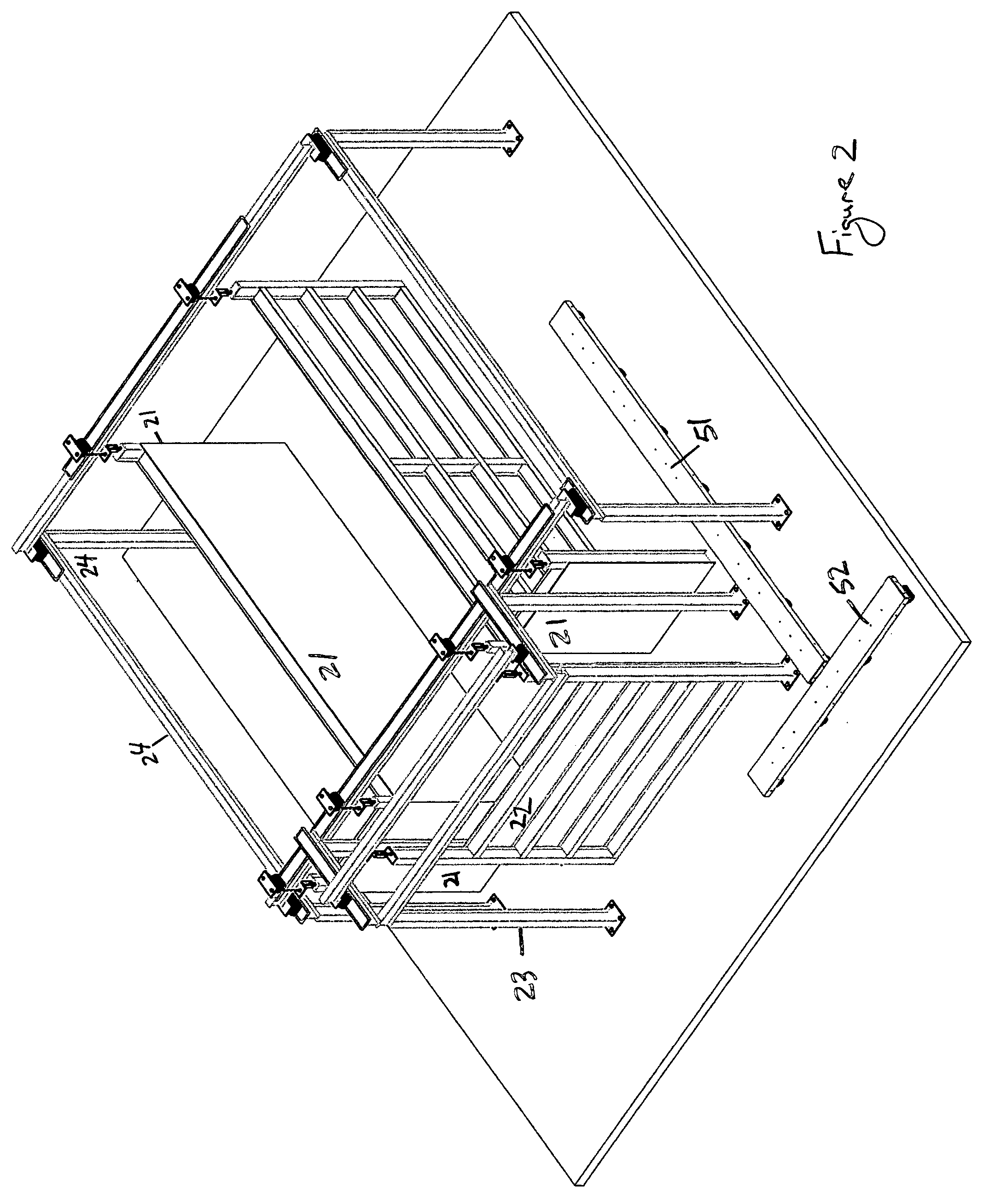 Fast concrete house system for construction of houses and commercial structures