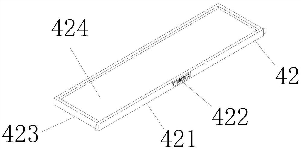 Mechanical equipment supporting and overhauling device capable of recycling oil and water