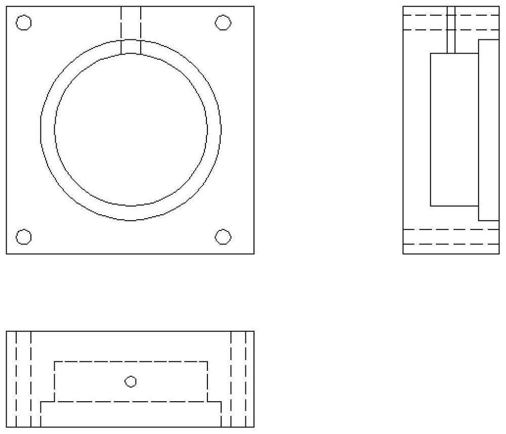 Concrete permeability detection device and method