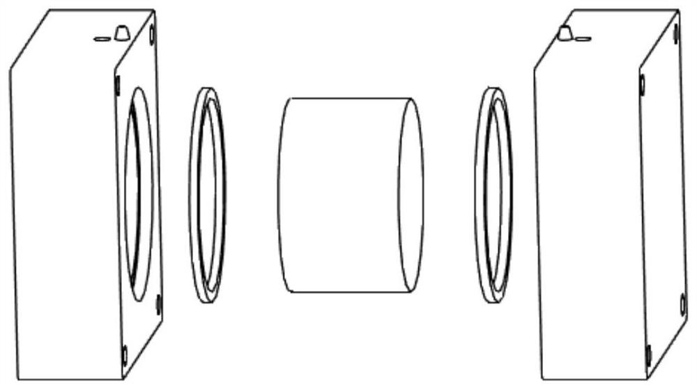 Concrete permeability detection device and method