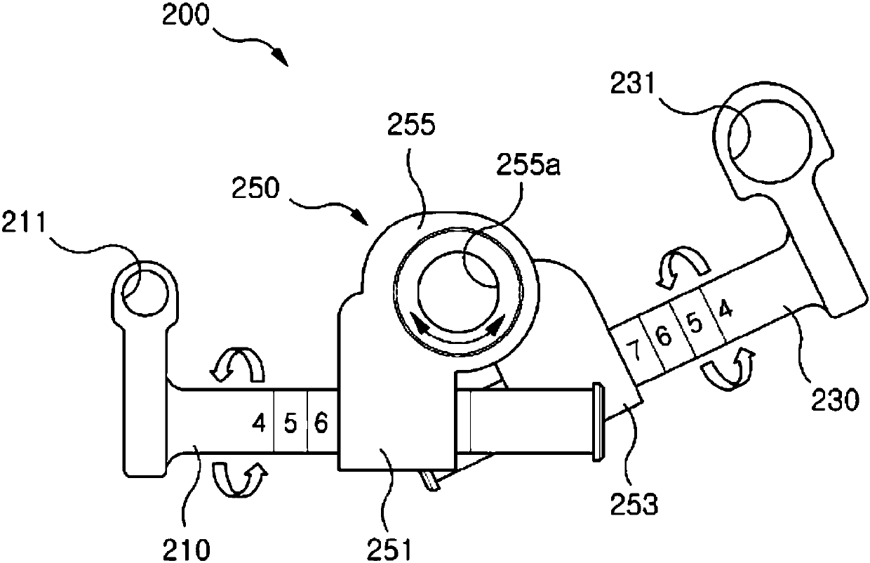 Multi-drilling guide device for implantation