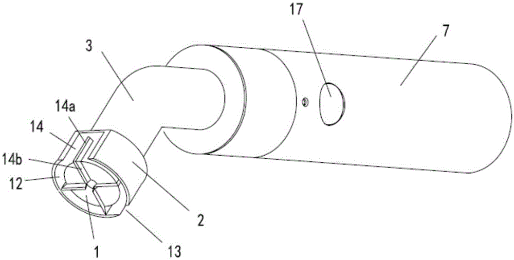 Portable electric rubber tapping knife