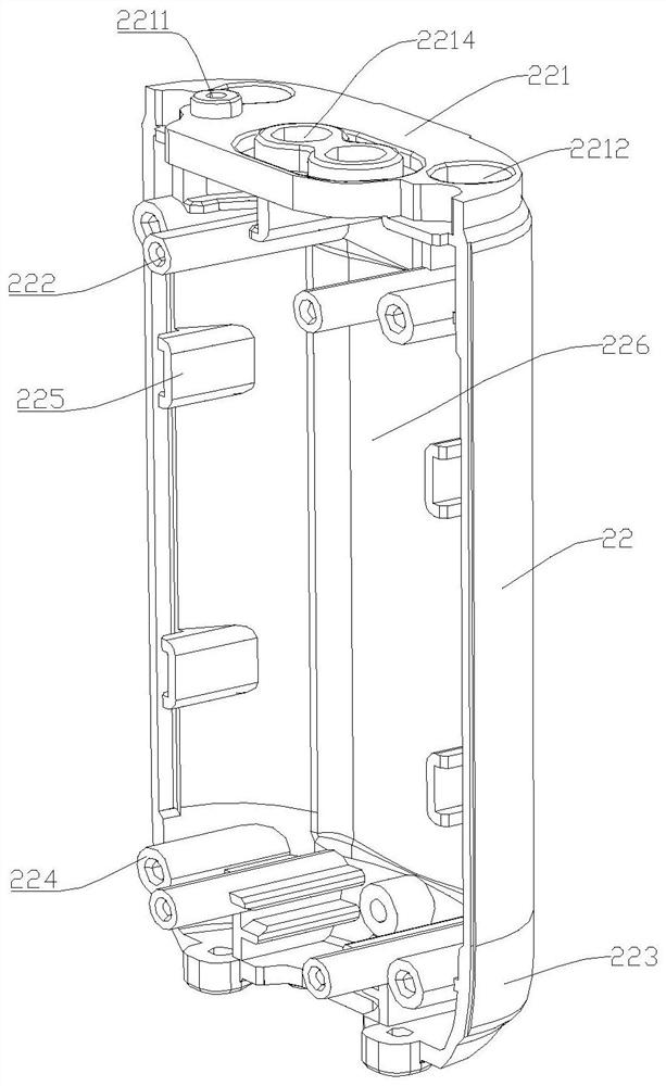 Shell and main machine of aerosol generating device, and assembling method of main machine