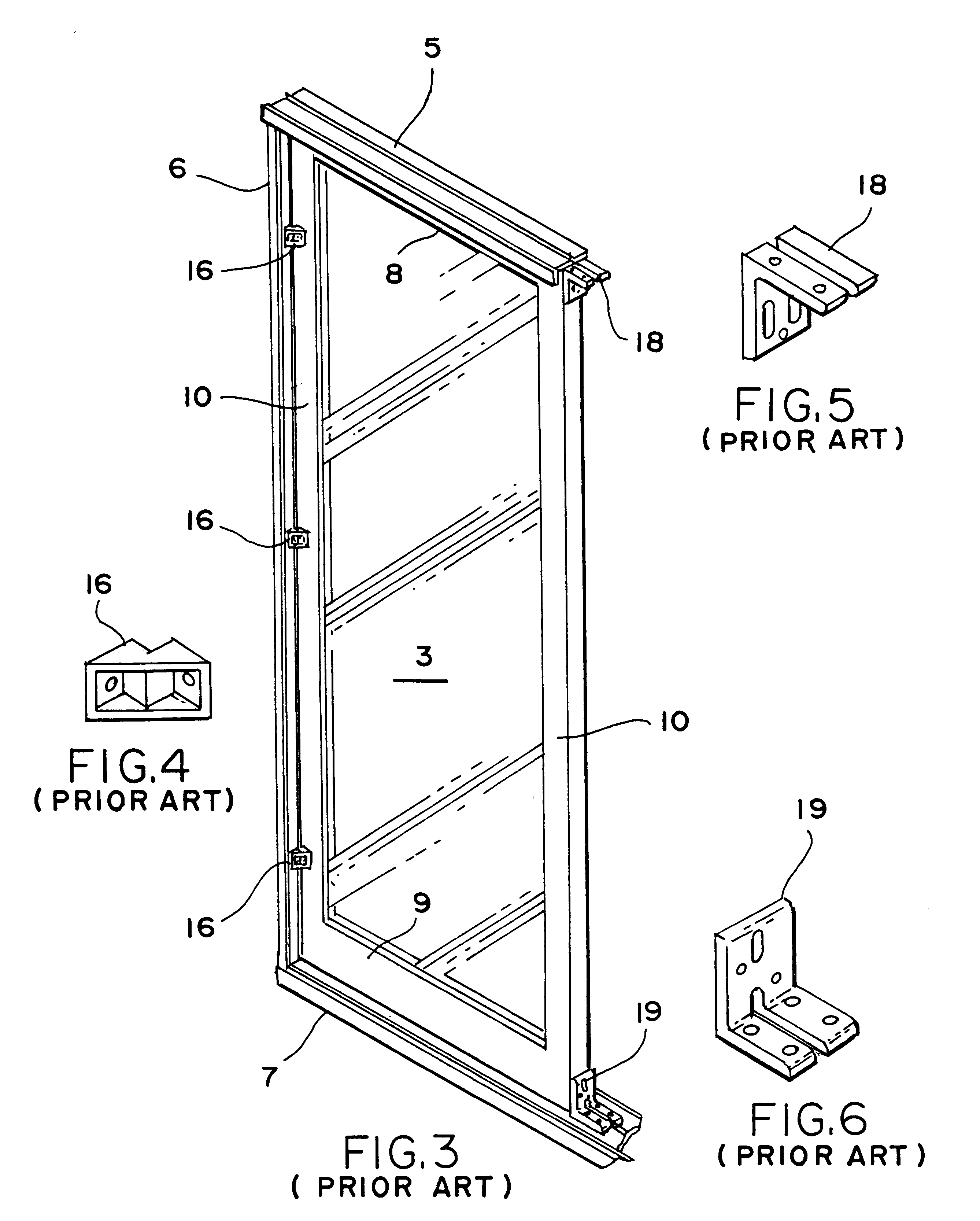 Sliding glass door track engagement and method