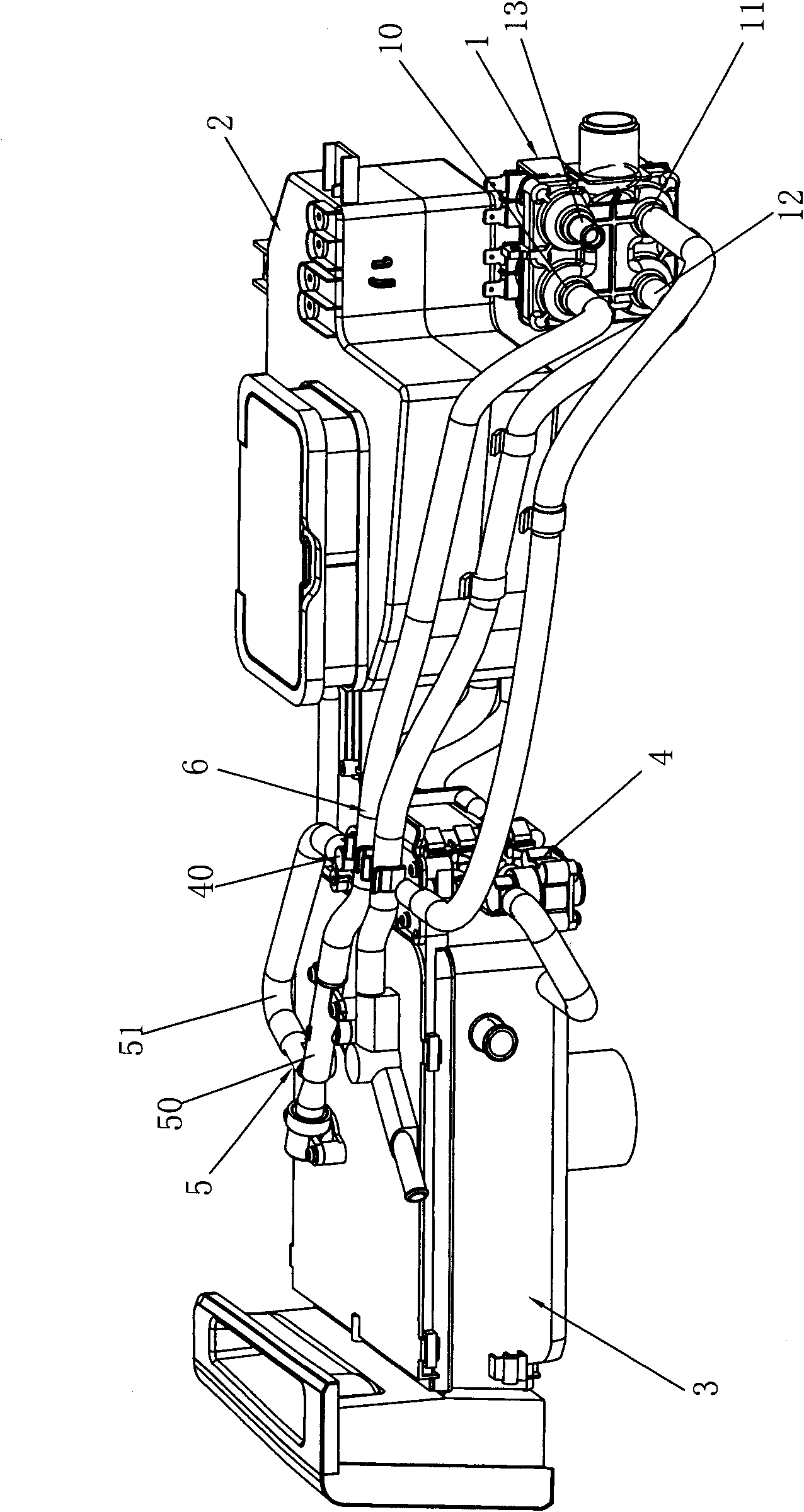 Detergent for washing machine and automatic disinfectant adding device