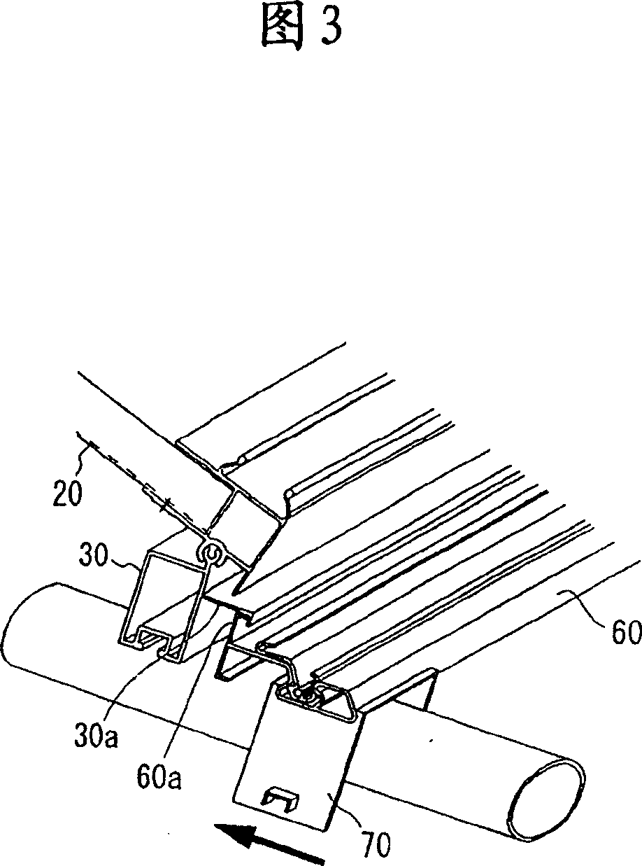 Roof structure for greenhouses