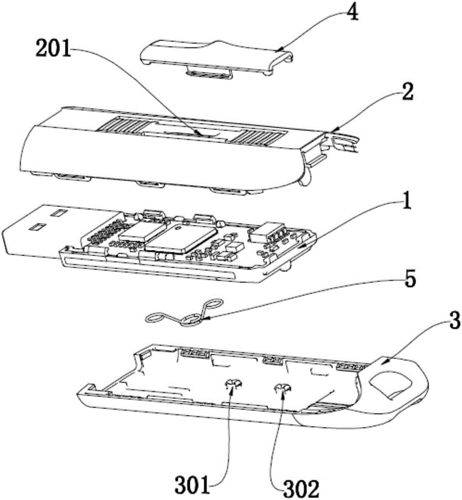 Pushing type telescopic flash drive