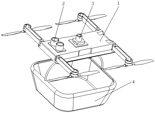 Multi-rotor indoor unmanned aerial vehicle