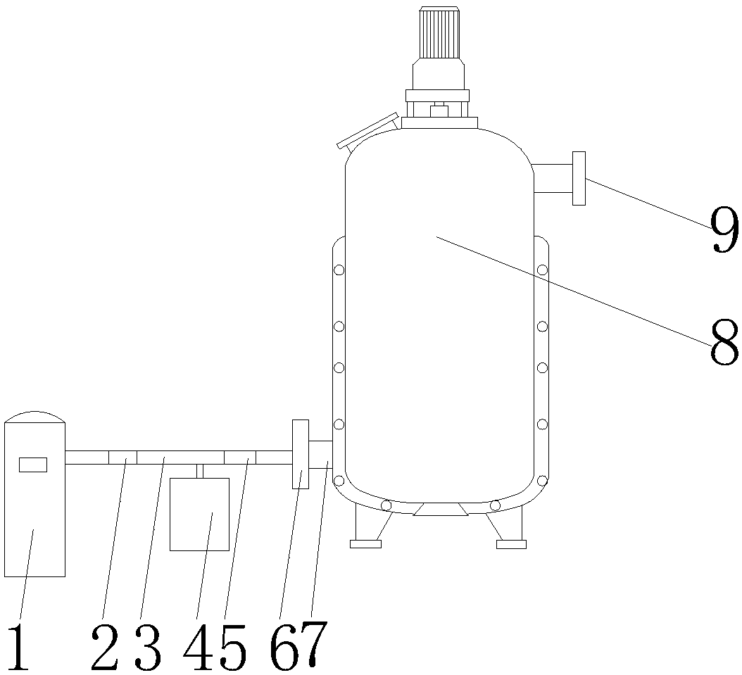 Vacuum safe sampling device for chemical reactor