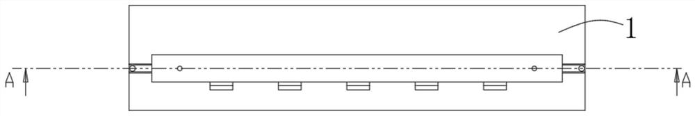 Fabricated wall mounting plate structure