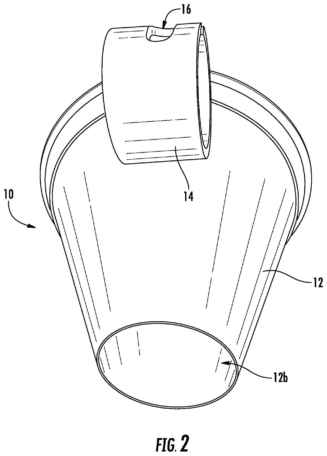 Stand mixer funnel accessory