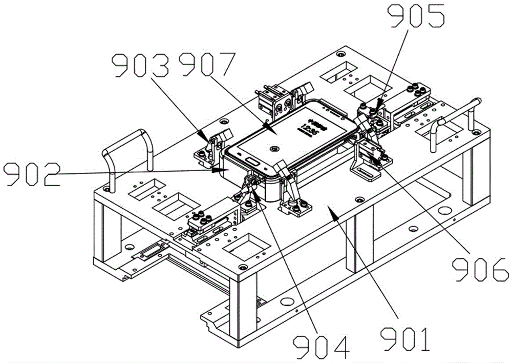 Smartphone test equipment and its test method