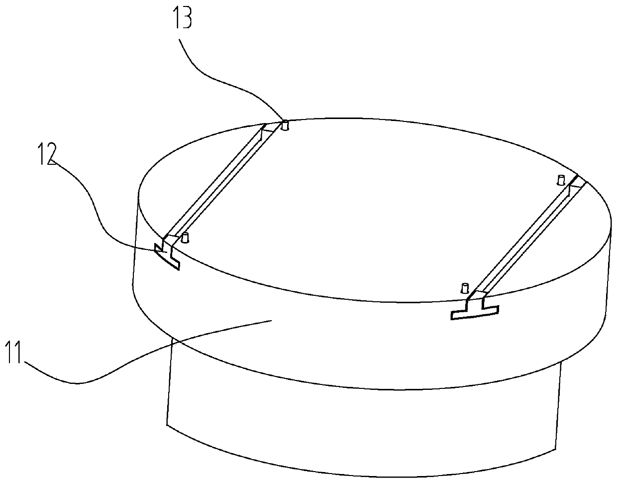 Energy storage capacitor device for server motherboard