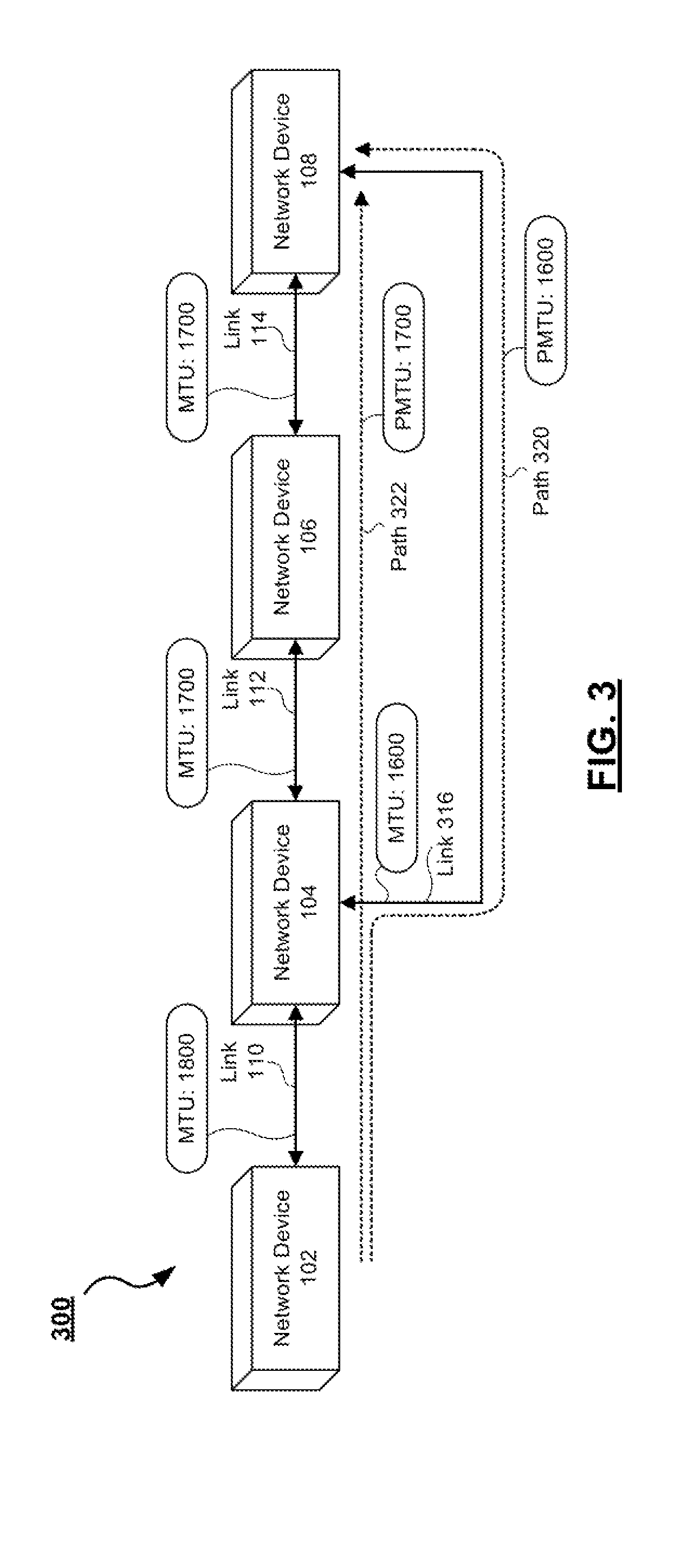 Systems and methods for path maximum transmission unit discovery