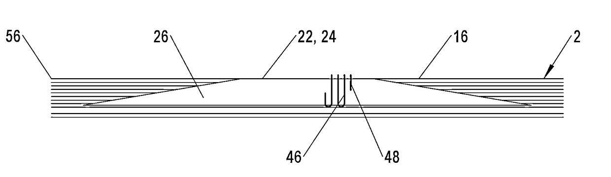 Method for the manufacture of a fibre composite component, a reinforcement element and also a fibre composite component