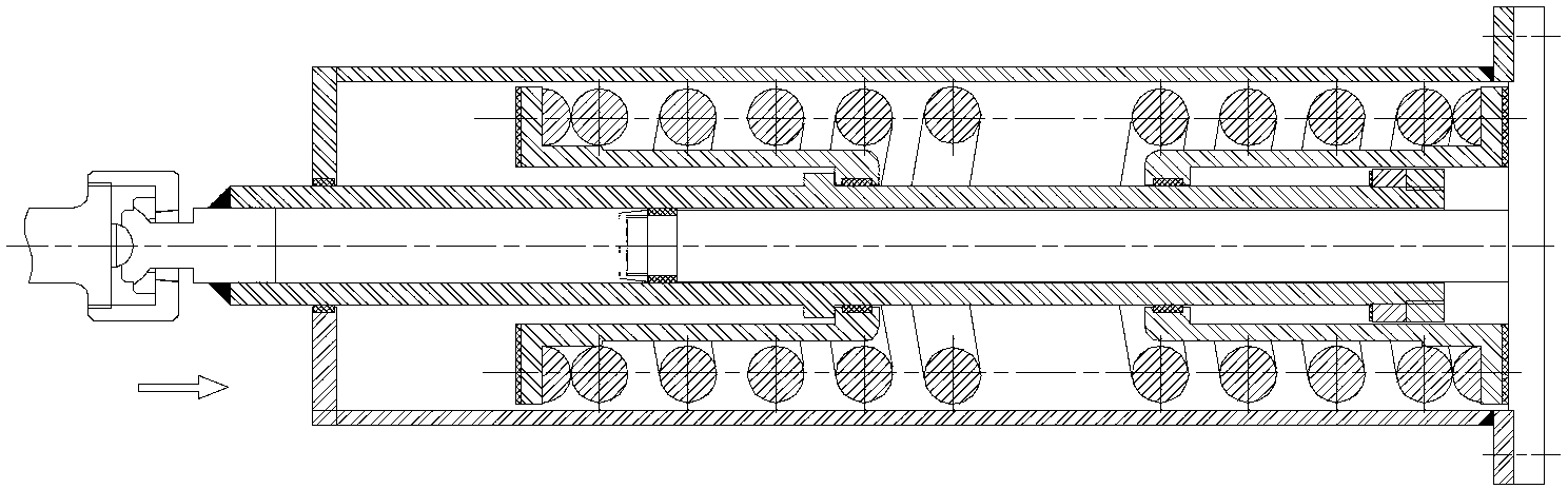 Bidirectional movable support structure for building