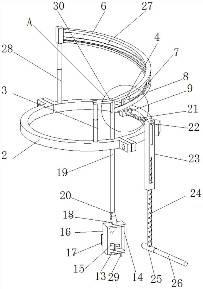 Flow guiding and classifying mechanism for collecting natural rubber