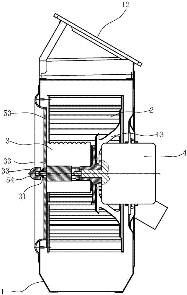 Boost flow centrifugal fan