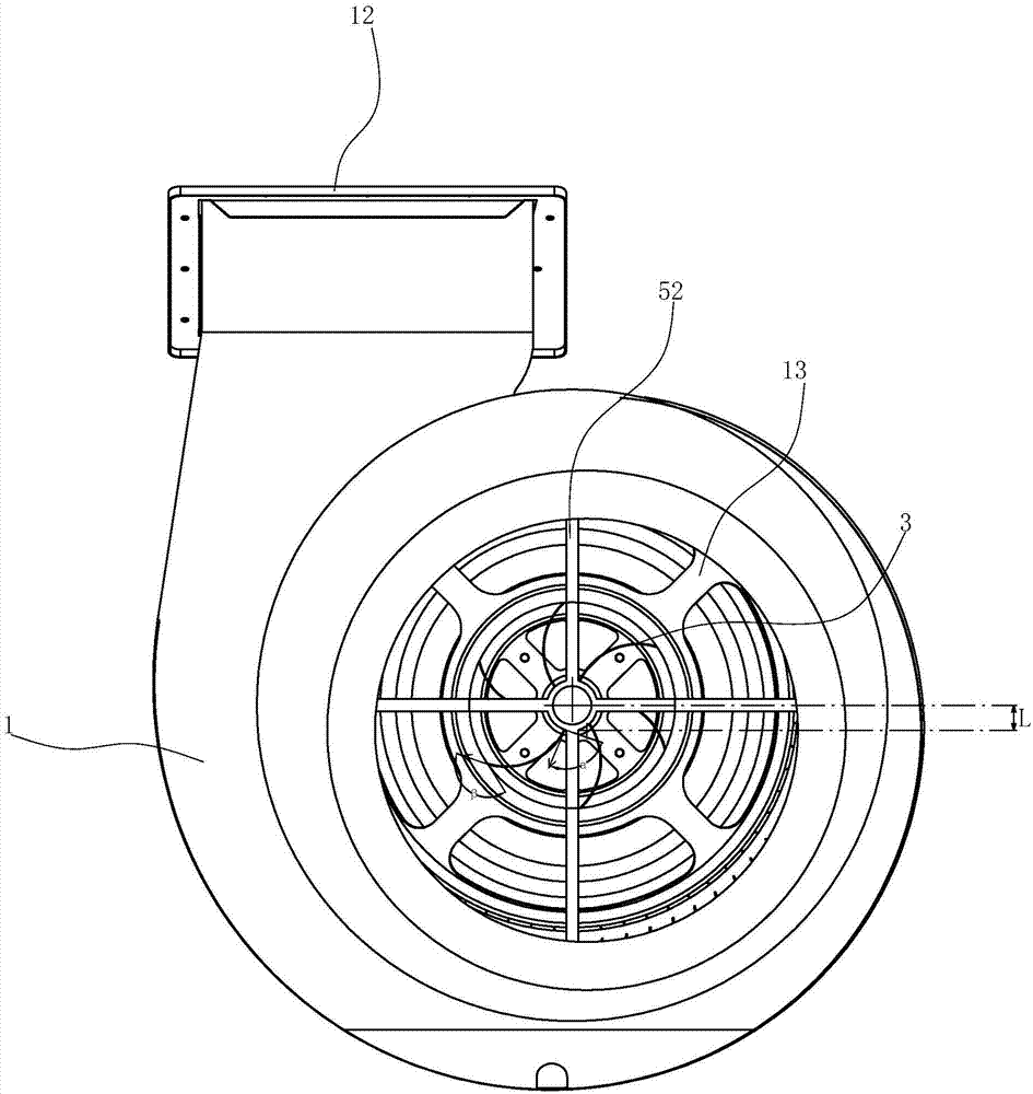 Boost flow centrifugal fan