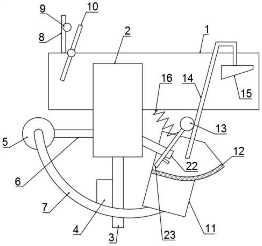 Underground anti-blocking self-cleaning pipeline for water treatment