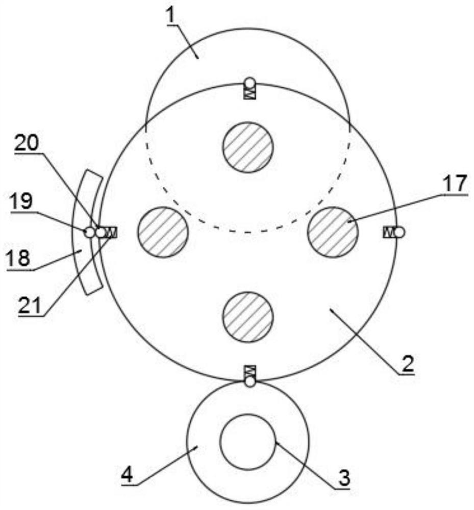 Underground anti-blocking self-cleaning pipeline for water treatment