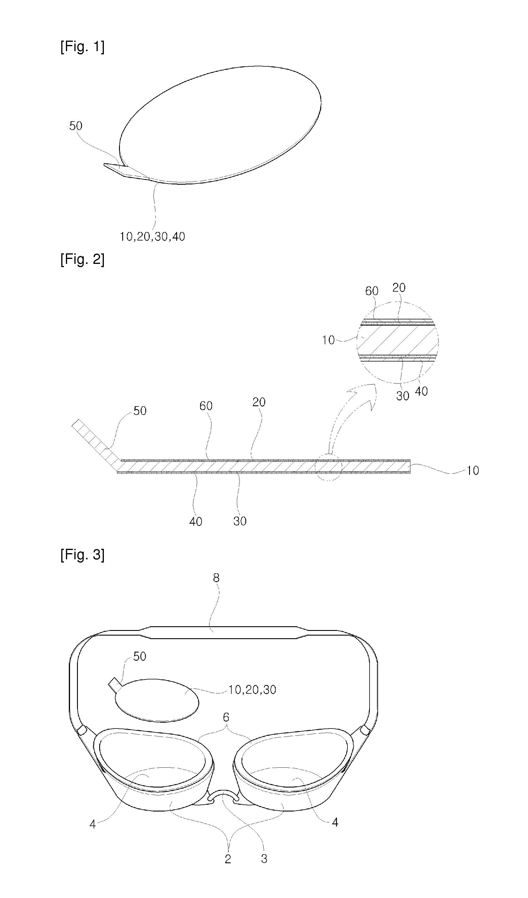 Anti-fog instrument for swimming goggles