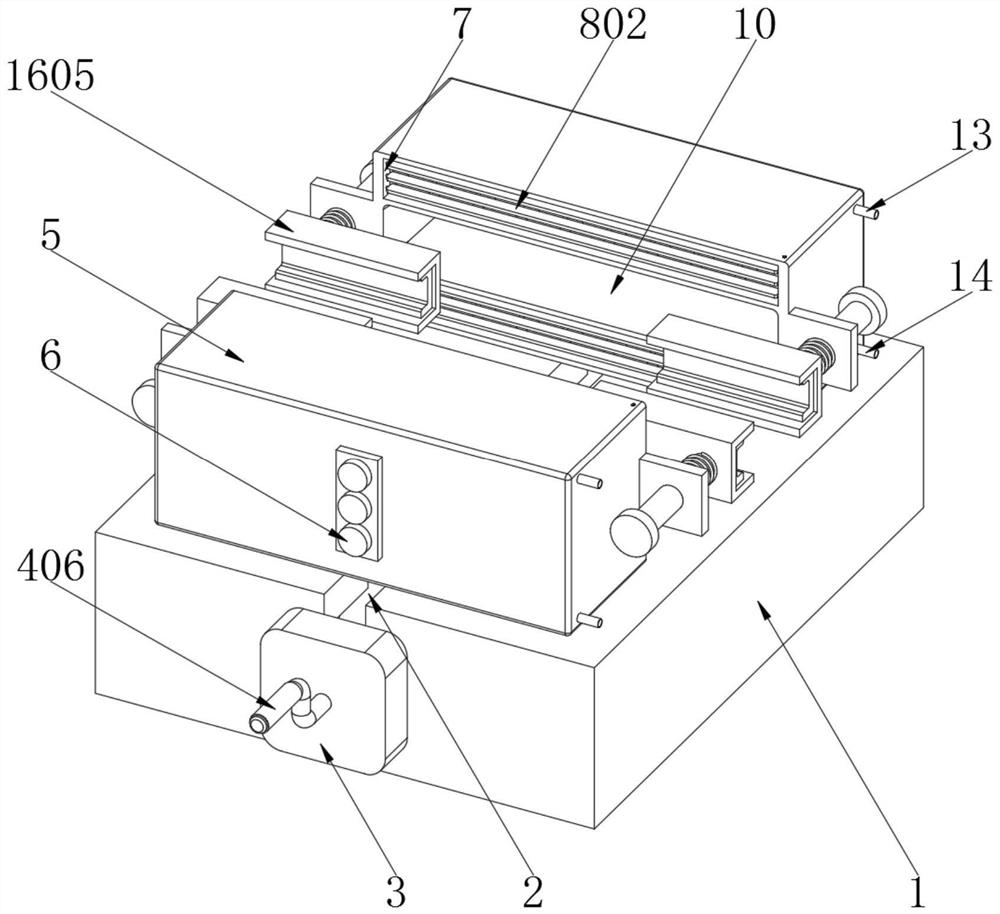 Auxiliary cooling device for liquid crystal display module production and processing