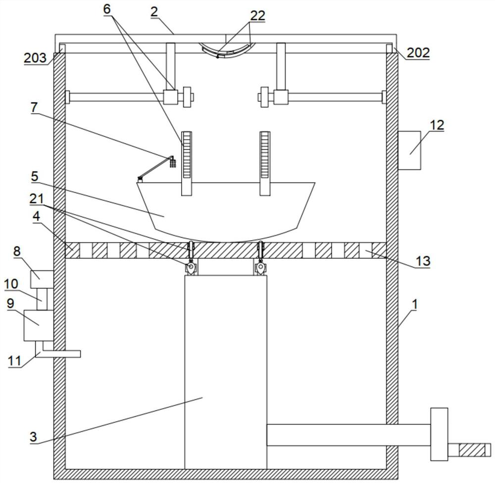 Anti-infection isolation device for clinical medicine of neonatology department