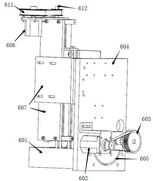 Full-automatic wet wipe packaging device based on PLC and machine combination