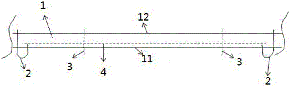 Device and method for avoiding rotary coating of two-sided solar cell silicon nitride coated film