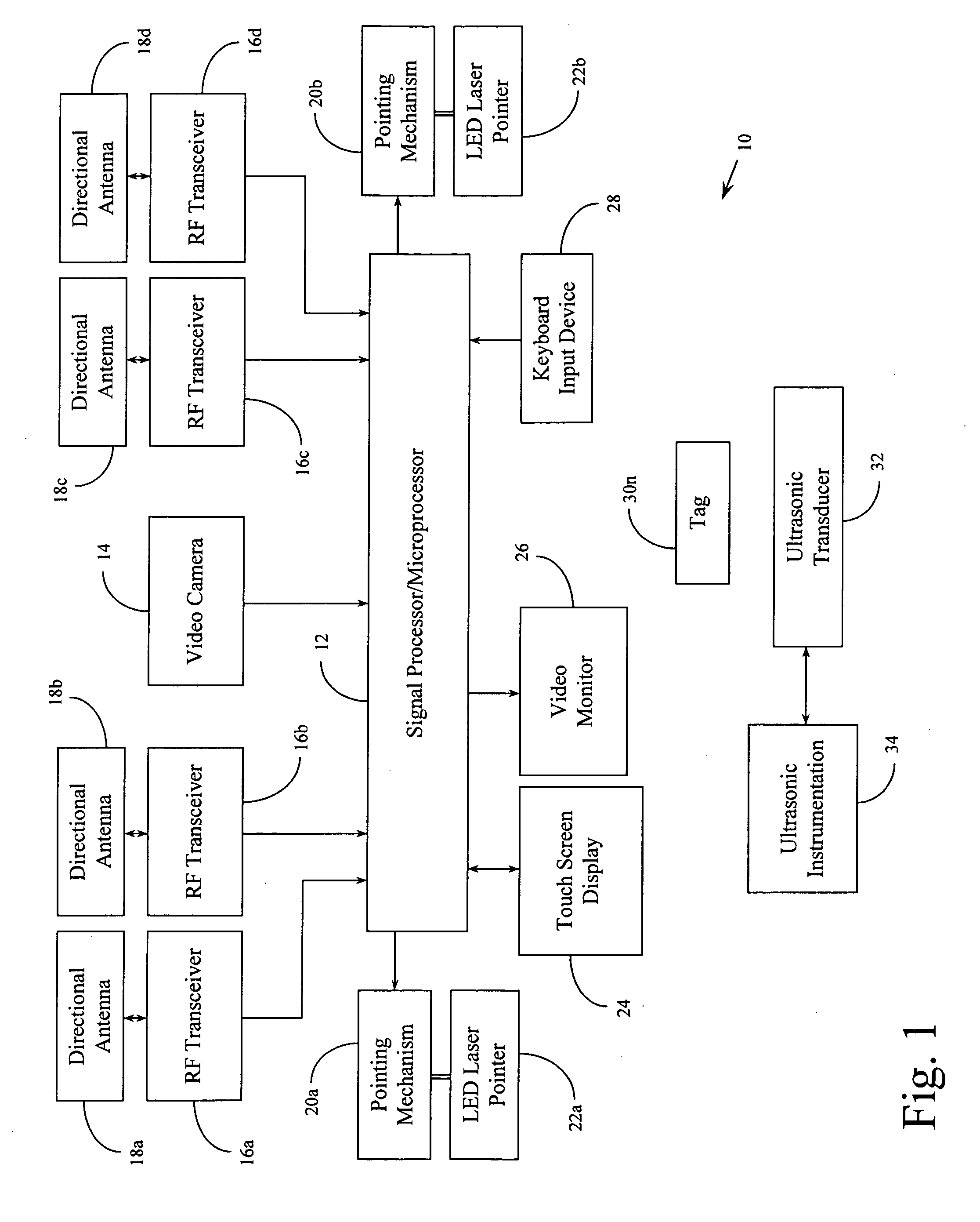 System for tracking surgical items in an operating room environment