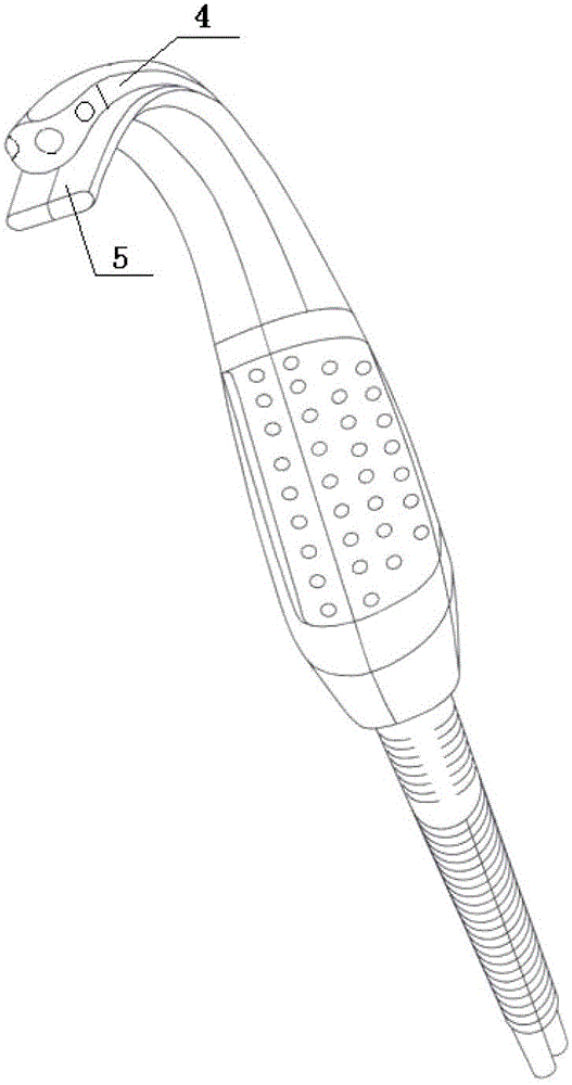 Three-dimensional panoramic colour video laryngendoscope