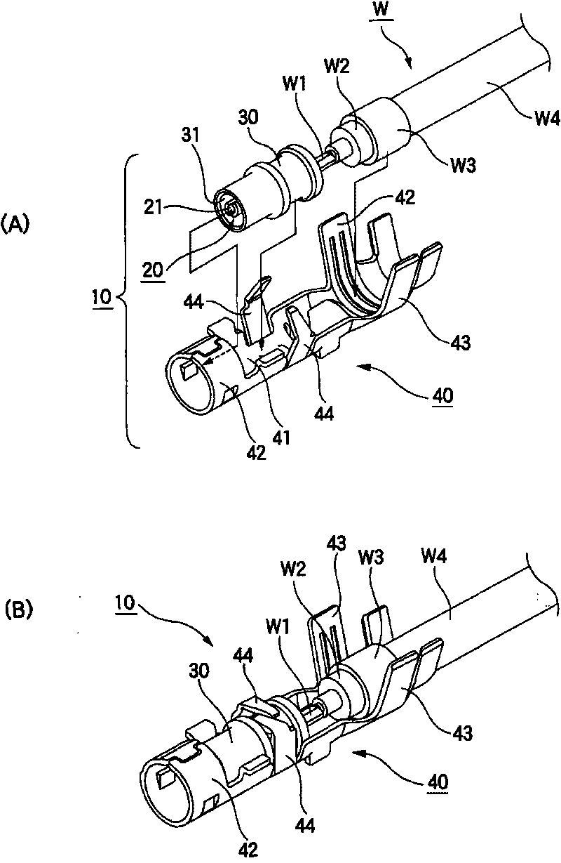 Compression joint method of compression joint barrel, compression joint barrel and compression joint device