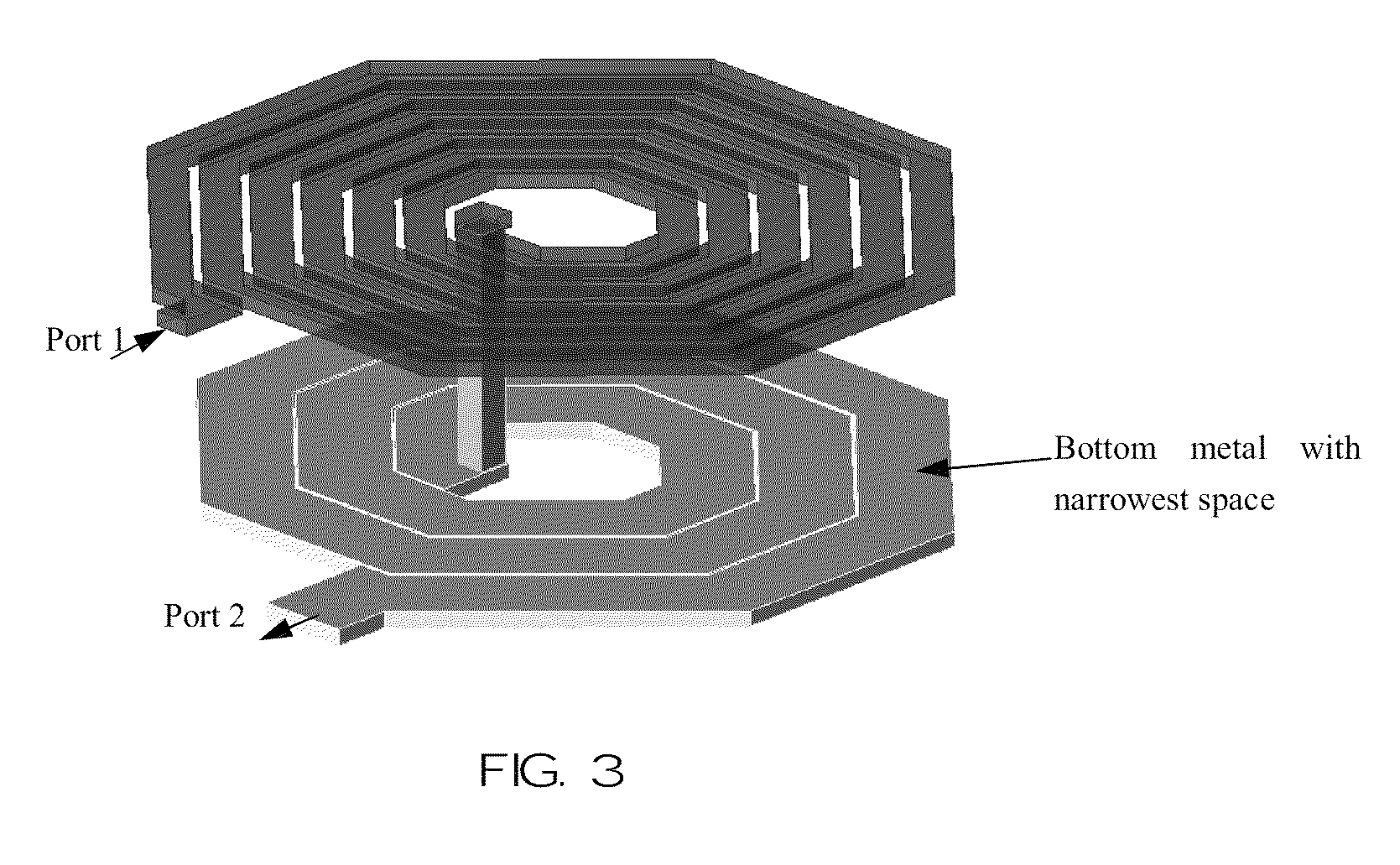 Stack inductor with different metal thickness and metal width