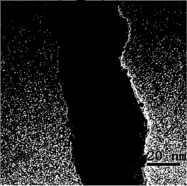 Method for preparing titanium tungsten oxide coated carbon nano-tube platinum-supported electro-catalyst