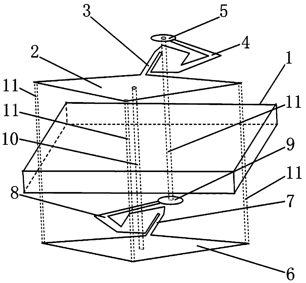 A Symmetric Broadband Planar Endfire Circularly Polarized Antenna