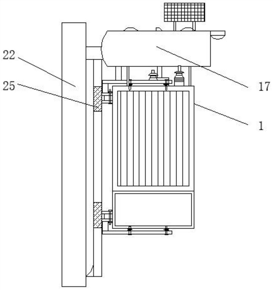 An oil-immersed transformer for easy oil maintenance