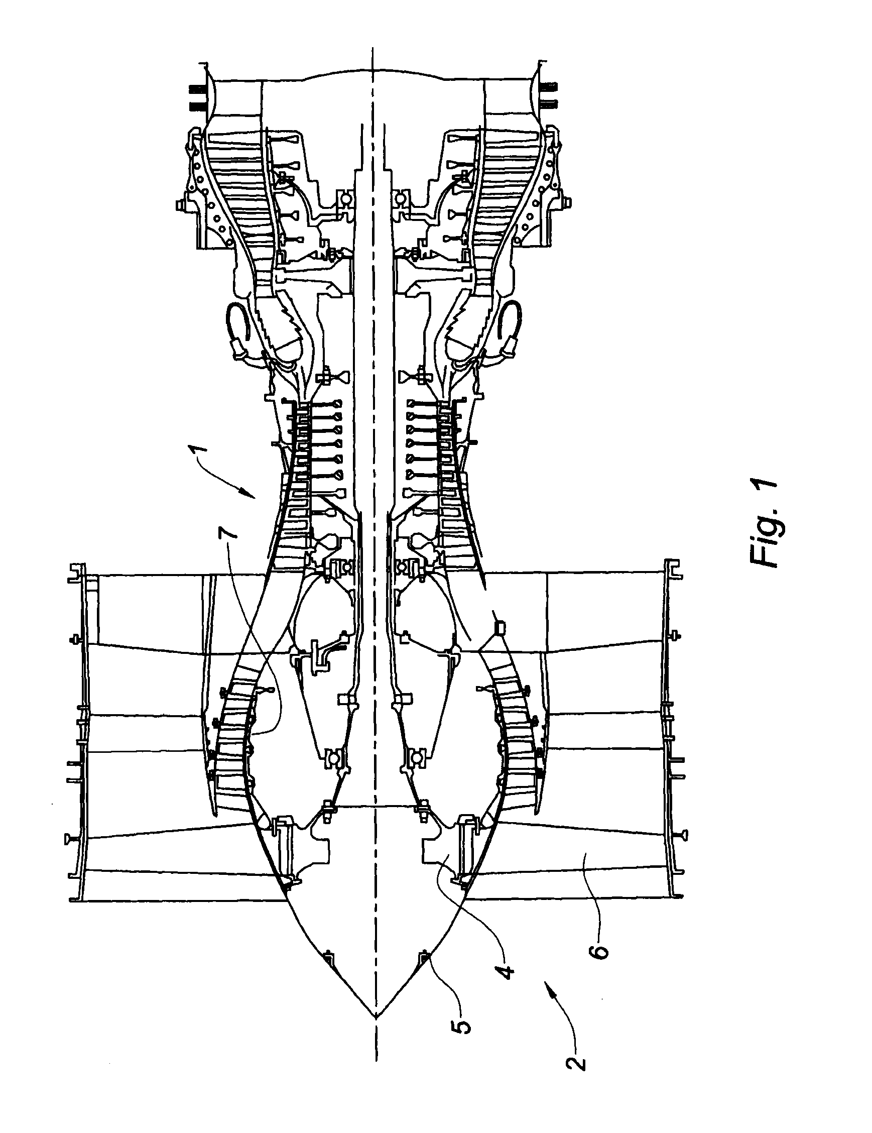 Turbomachine rotor with a means for axial retention of the blades