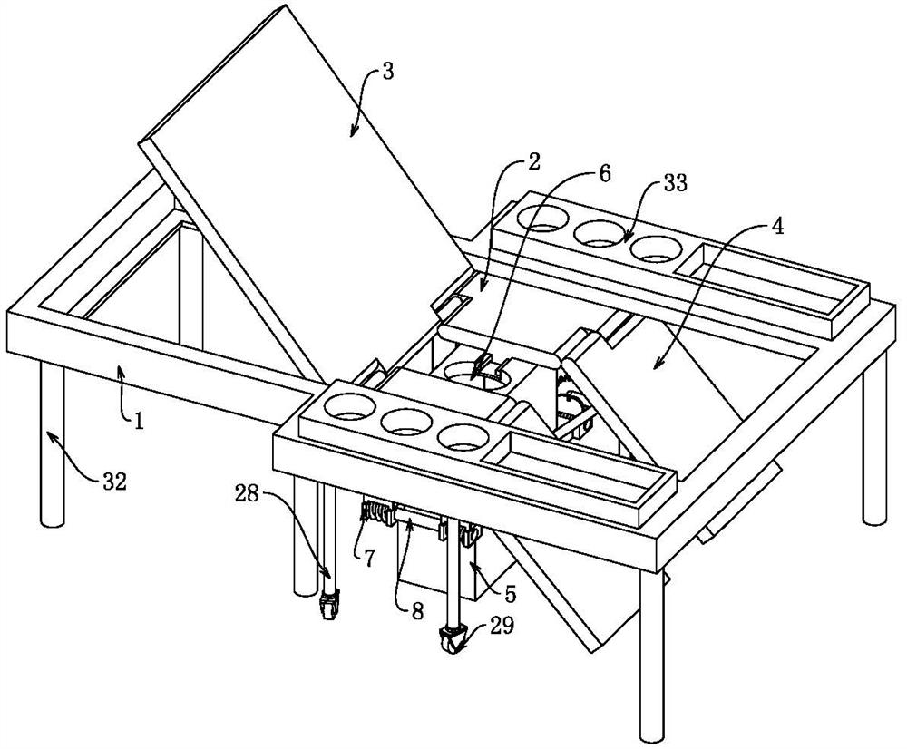 Cesarean delivery nursing bed for gynecology department