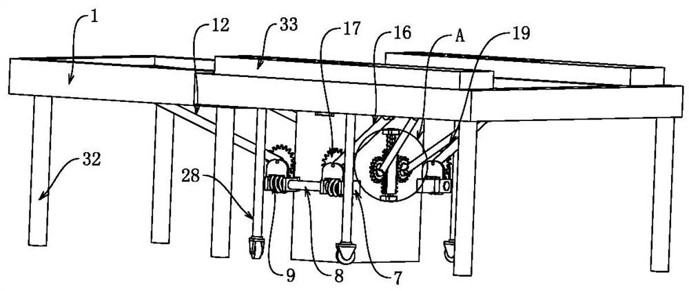 Cesarean delivery nursing bed for gynecology department