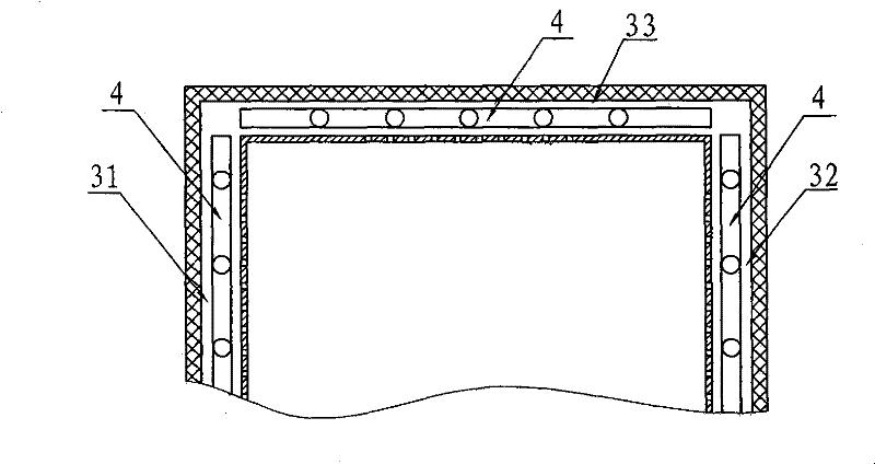 Special baking oven for silicon material