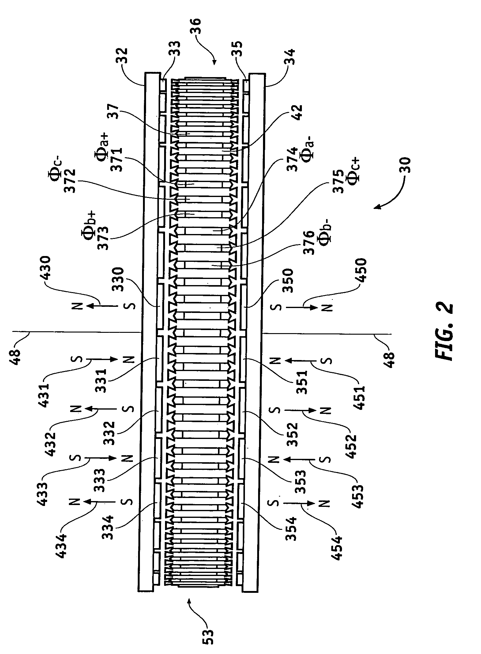 Gearless wheel motor drive system