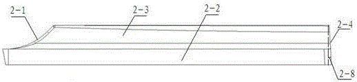 Core-inlaid type high manganese steel frog structure