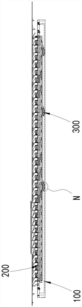 Turning plate type sorting device, turning plate type sorting system and turning plate type sorting method